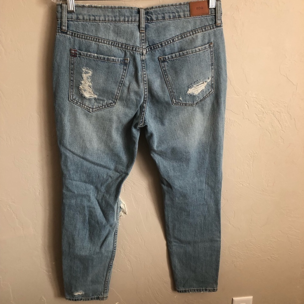 BDG Slim Boyfriend Distressed Denim Jeans - Picture 7 of 10